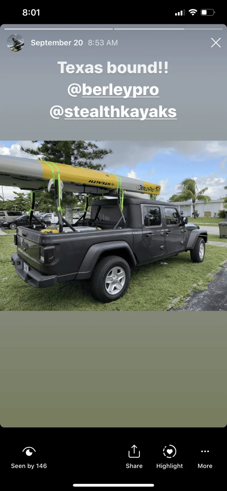 Jeep Gladiator Bed rack/storage for kayaks IMG_0421
