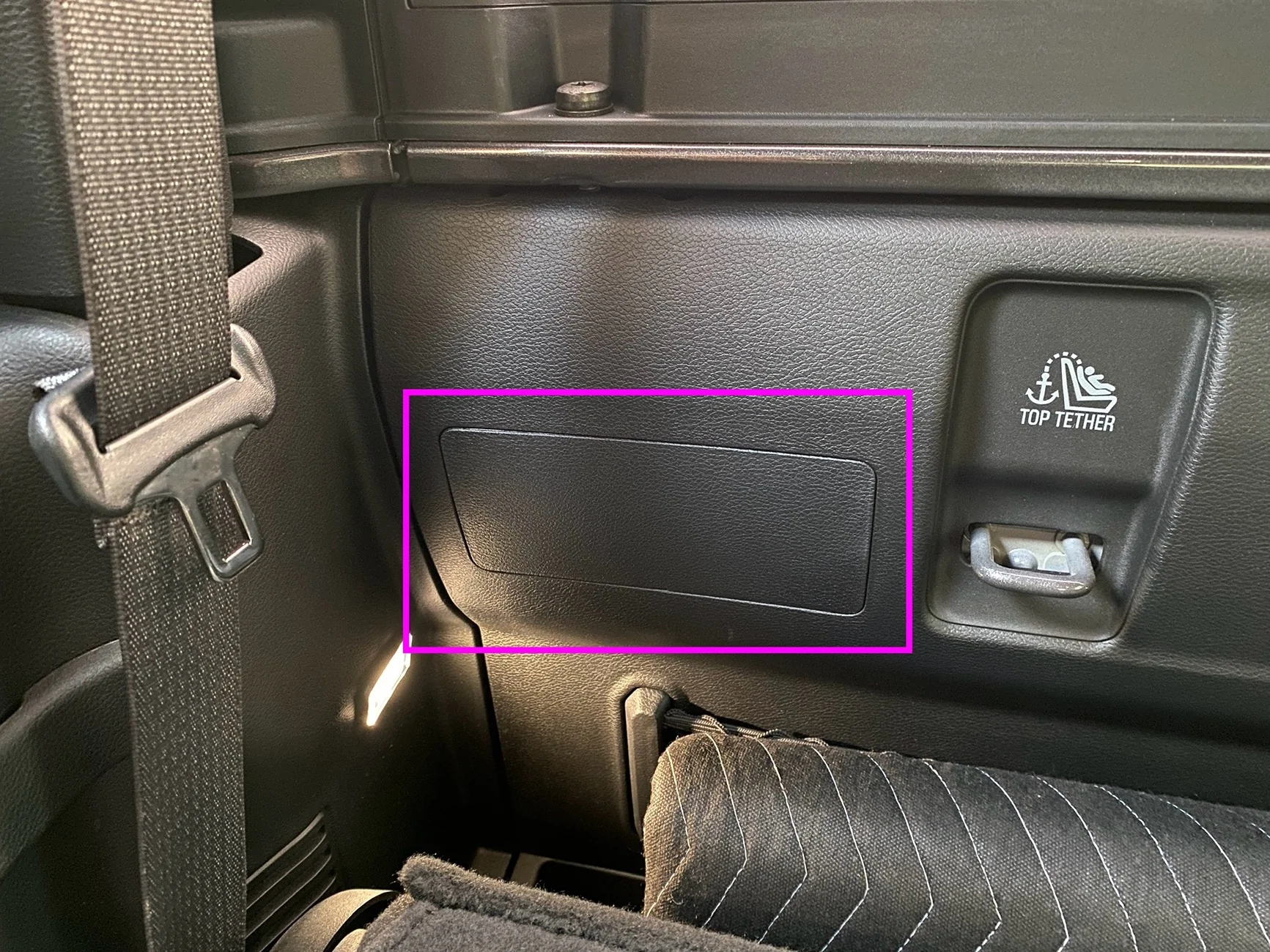 Jeep Gladiator 12V Power Source (Behind) Rear Seats IMG_4527