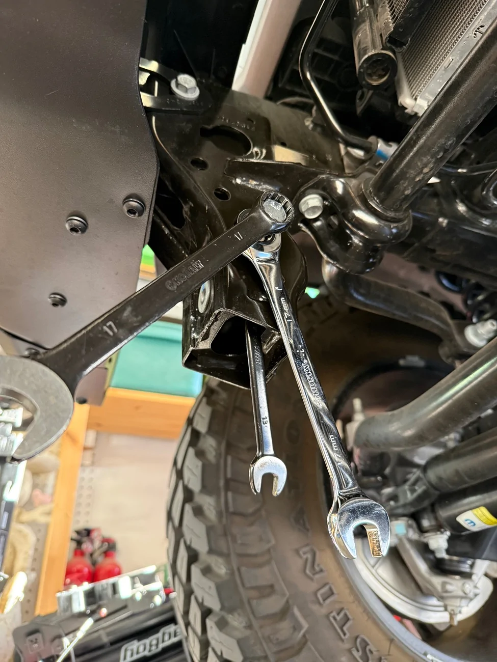 Jeep Gladiator Inexpensive 10th Anniversary bumper install (Update) IMG_3896
