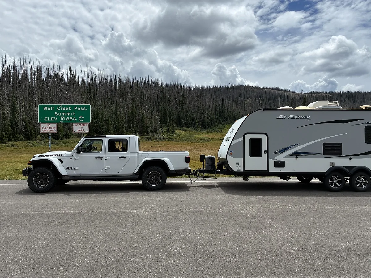 Jeep Gladiator Another towing thread....sorry... wolf creek pass