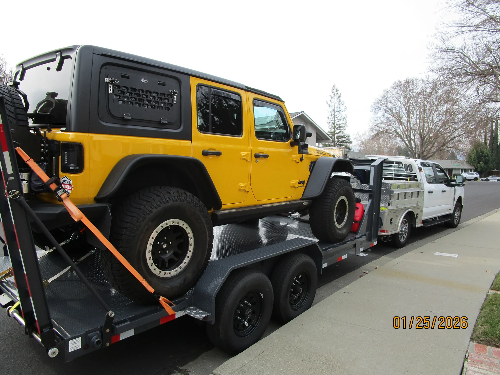 Jeep Gladiator Another towing thread....sorry... 25 F250 & TRAILER  (7)