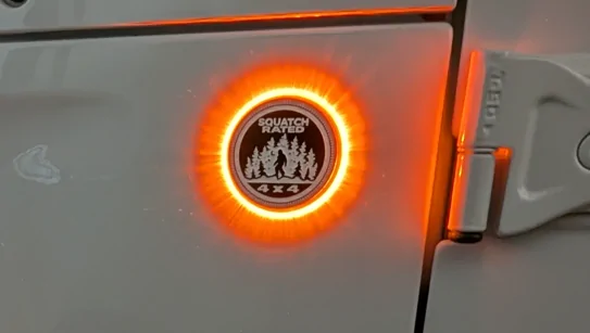 Jeep Gladiator Dress up lighting: Badge Glow -- DIY a glowing badge 1789592027433-ok