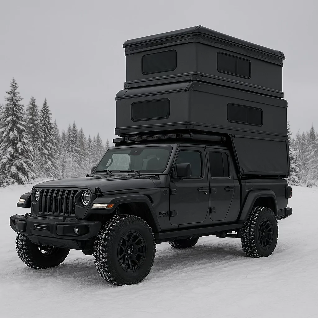 Jeep Gladiator Fun with AI camper design IMG_2752