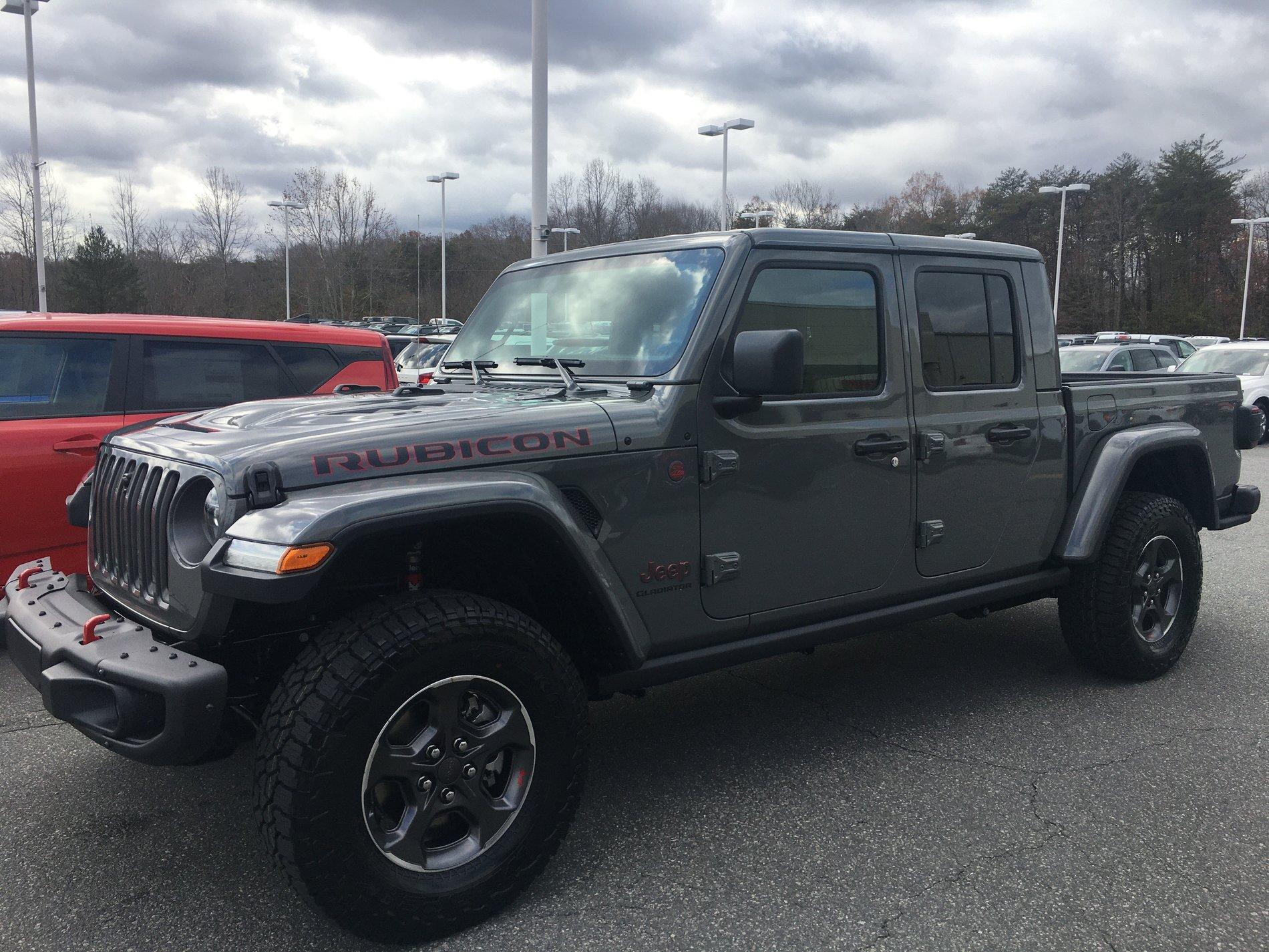 Jeep Gladiator Took Delivery of Your JT? Sign in Here! 191202 - S17