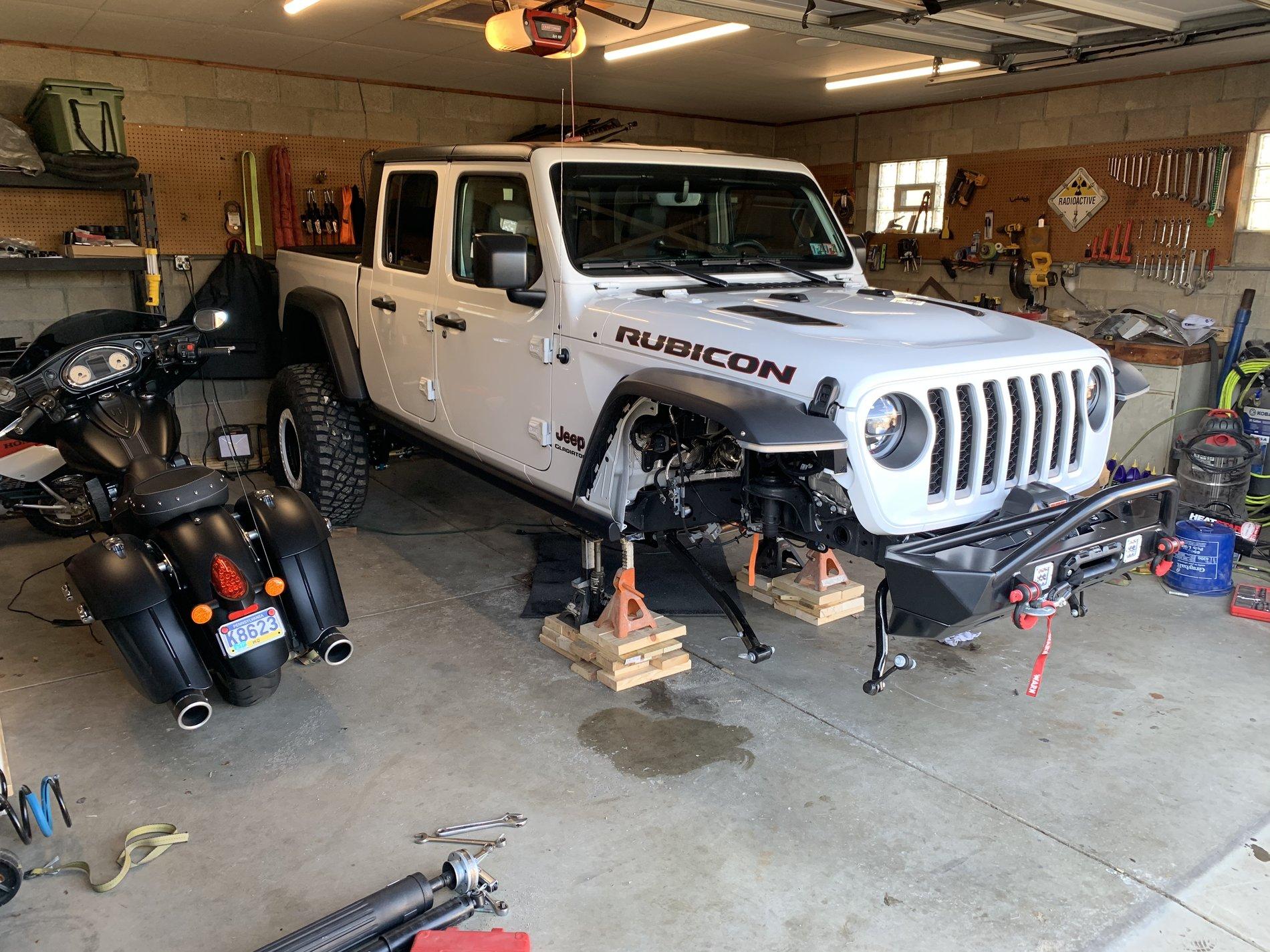 Jeep Gladiator Build almost done but trouble shooting a few issues E6954E4C-4264-4742-BF79-F19F12958E49