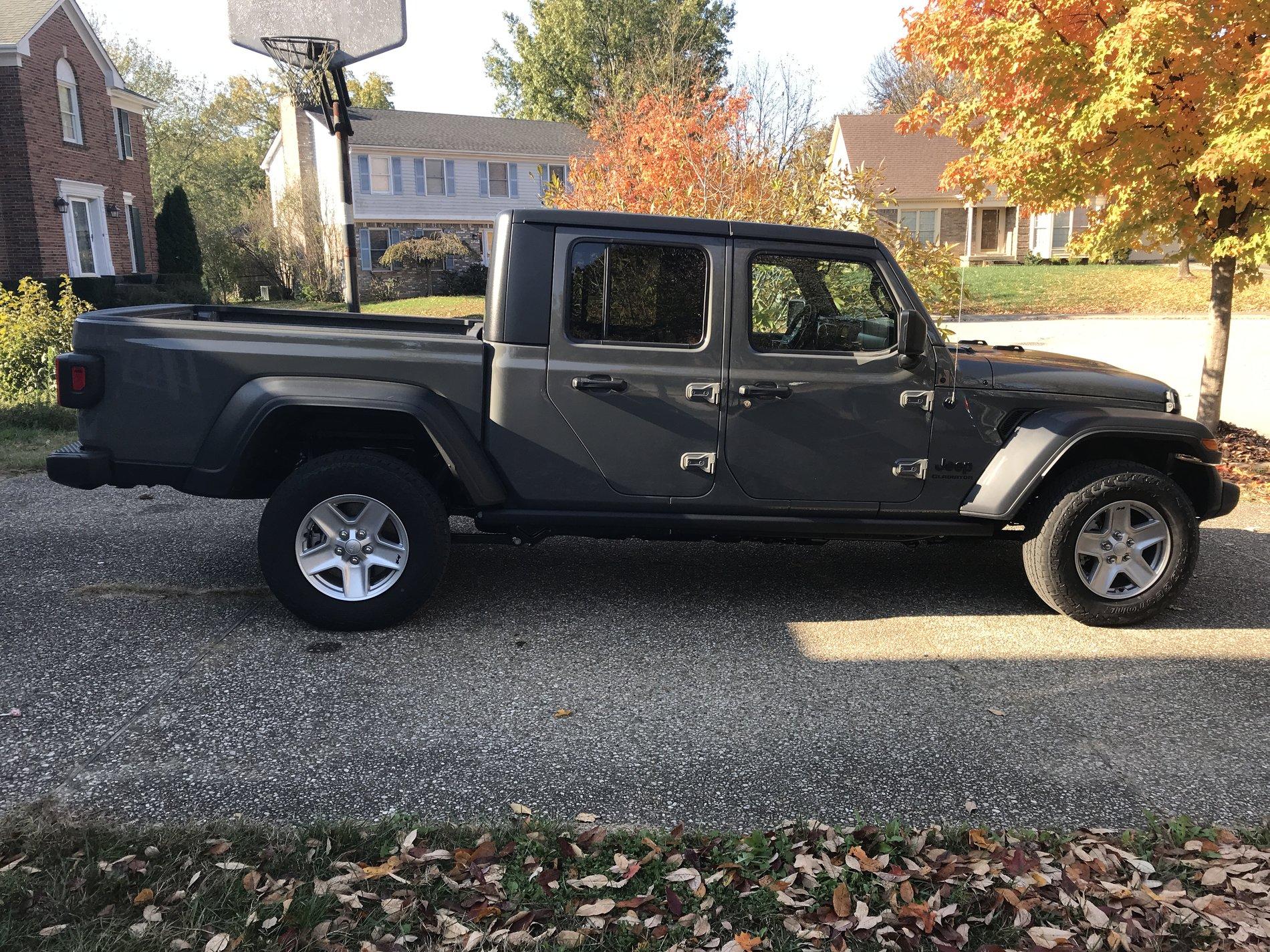 Jeep Gladiator Destroyer Grey Owners: how does your color change BFA7BB8A-A94E-4EA7-B40F-6BBCC93BD7A9