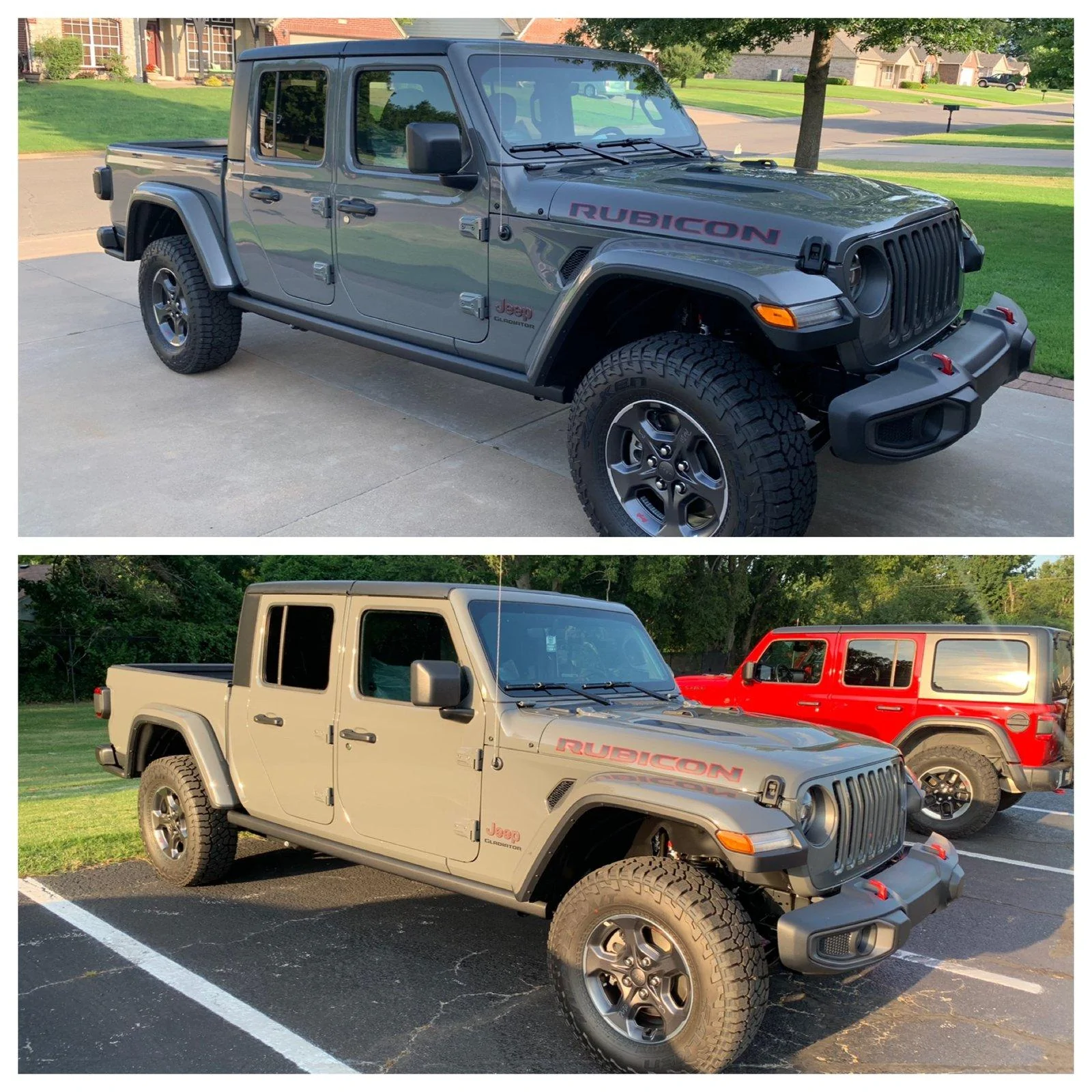 Jeep Gladiator Destroyer Grey Owners: how does your color change E068F460-2577-4293-9E7A-7D6E01A814A3