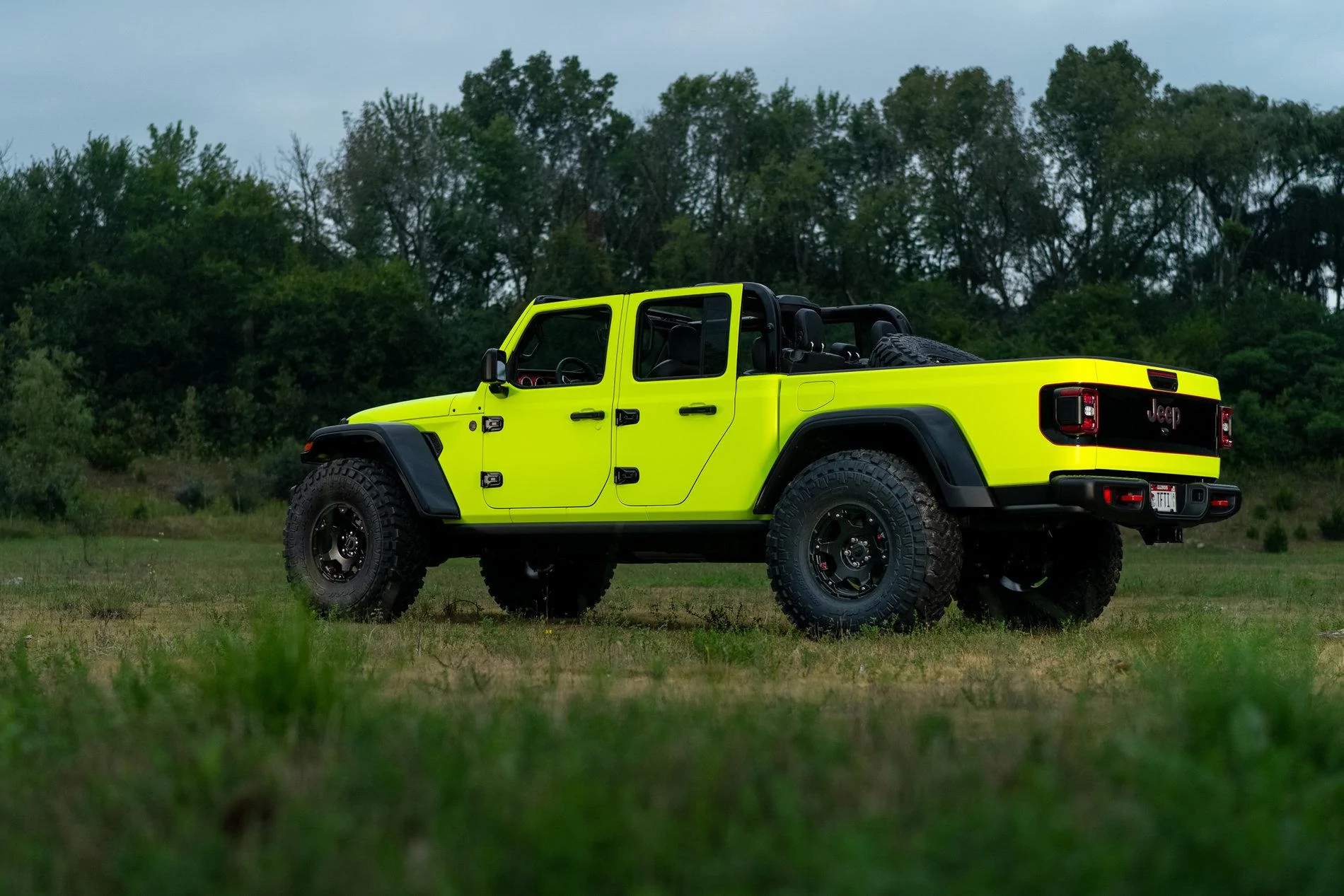 Jeep Gladiator Giveaway: Hothead Headliner For JT Jeep Gladiator! neongladiator12