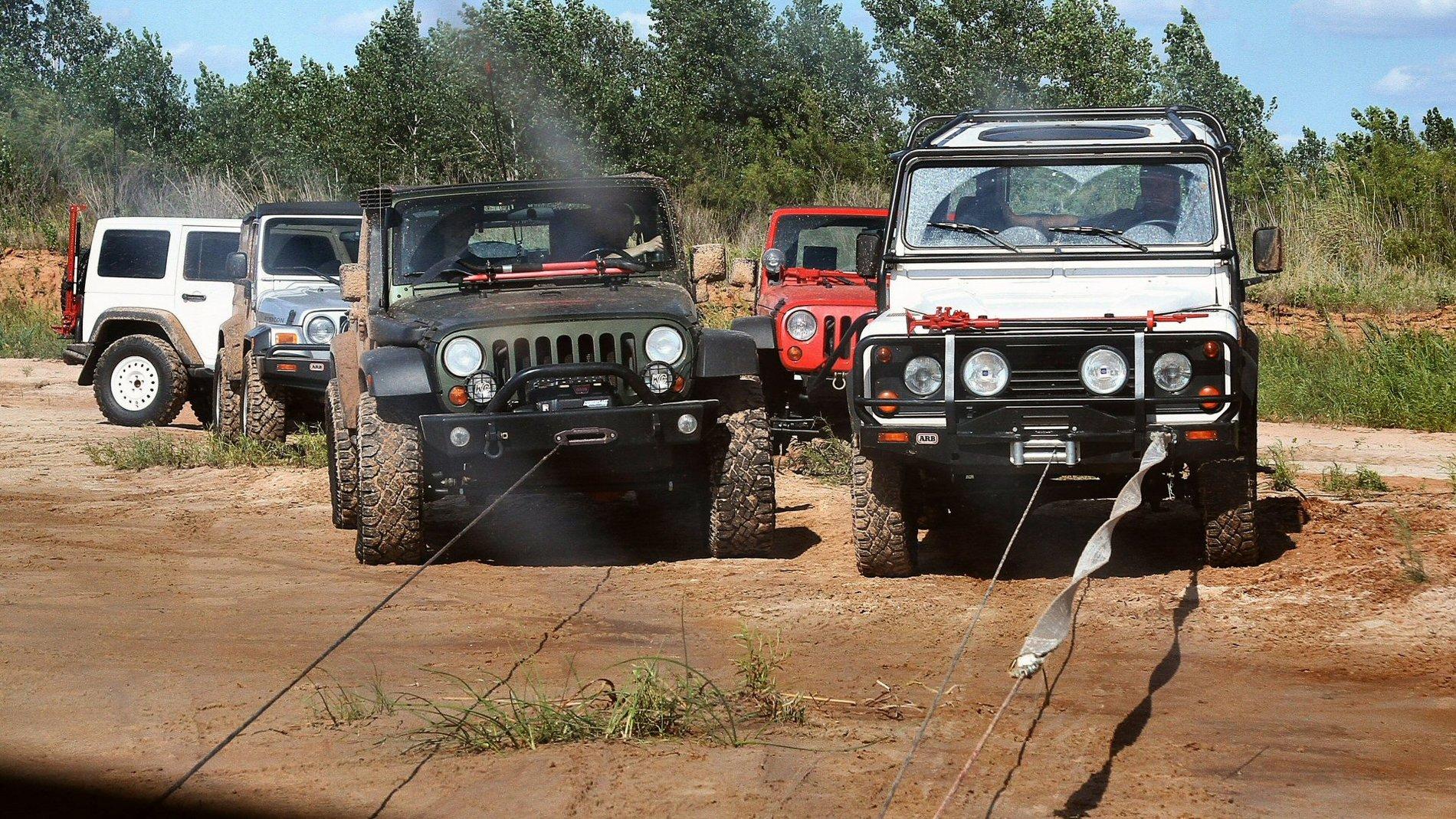Jeep Gladiator Kinetic Ropes vs Recovery Straps Canadian Independence Run, Jul 12, 8023, Pick-up Recovery