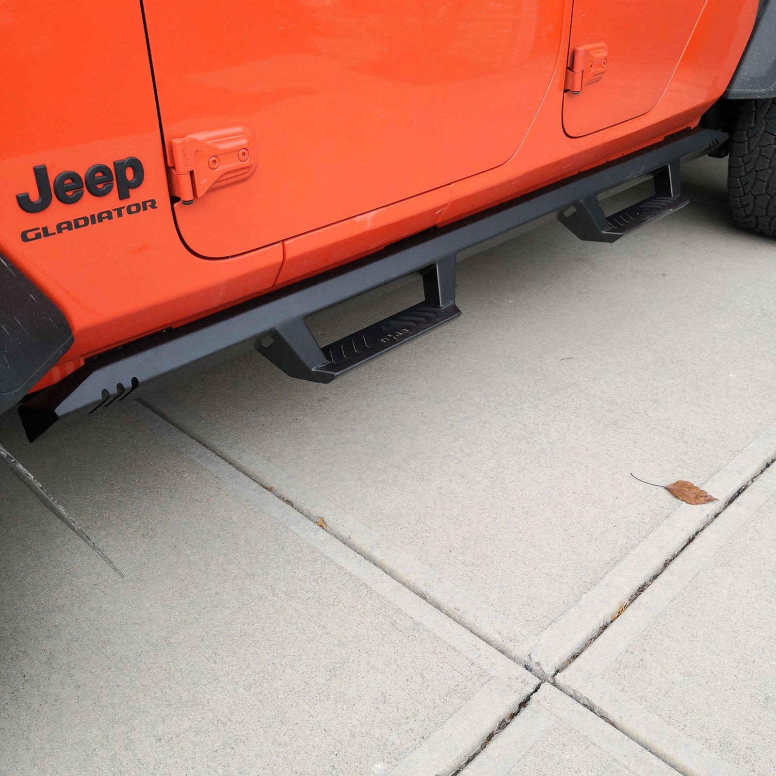 Jeep Gladiator N-Fab EPYX side steps IMG_20191206_090130