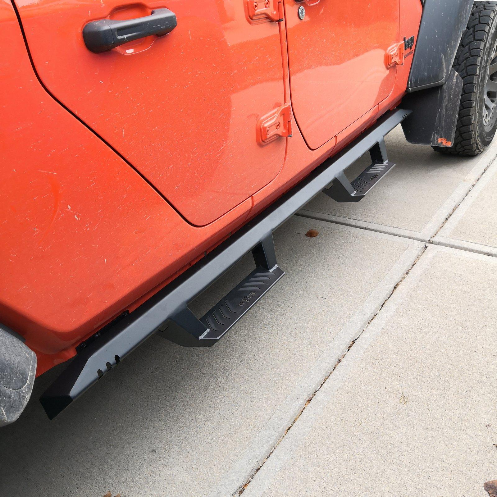 Jeep Gladiator N-Fab EPYX side steps IMG_20191206_090104