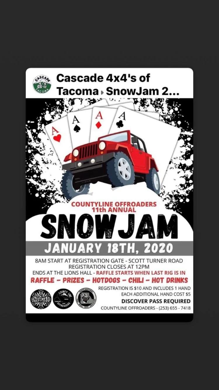 Jeep Gladiator Up coming trips snowjam