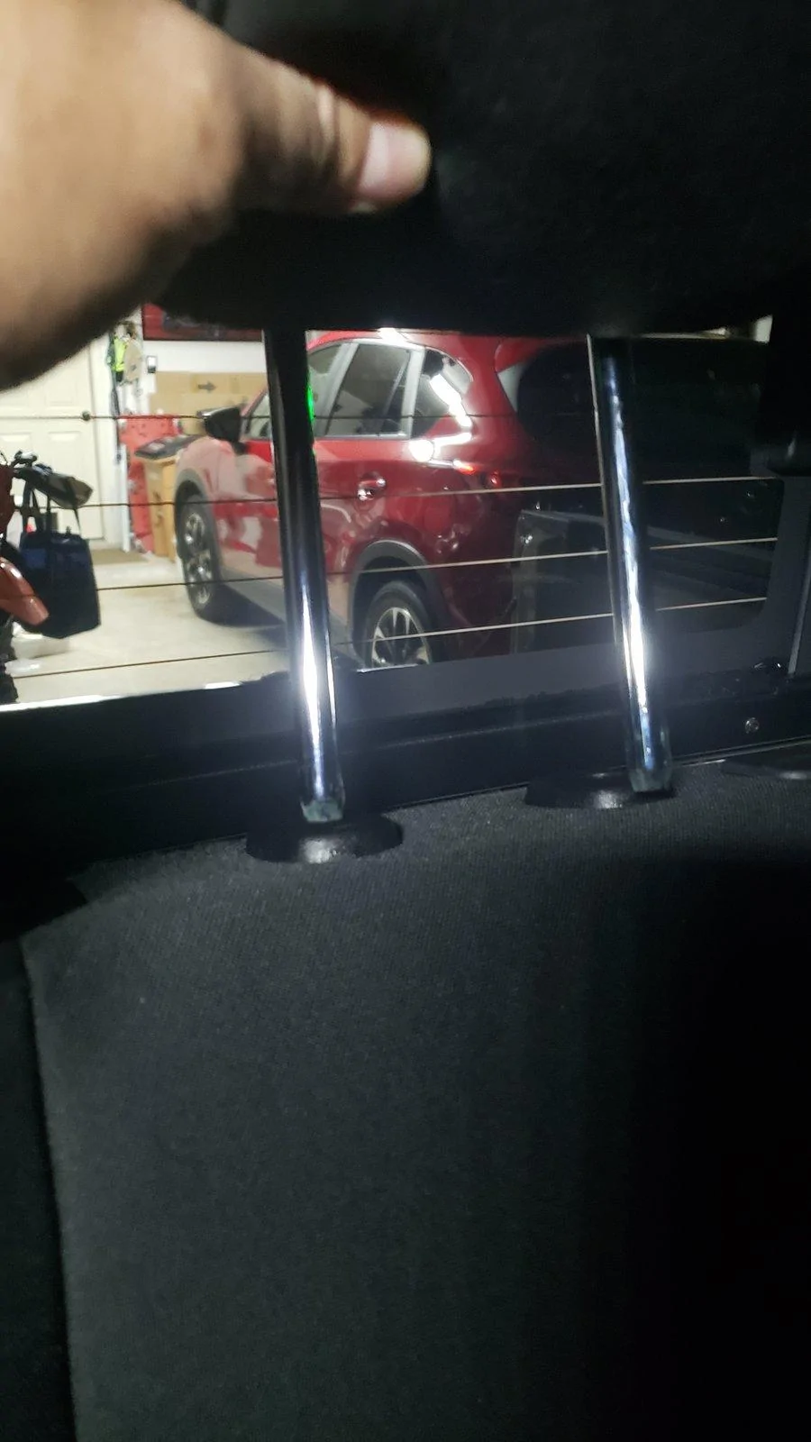 Jeep Gladiator Rear Seat Outboard Headrest Removal Process from FCA Manual 20191208_235715