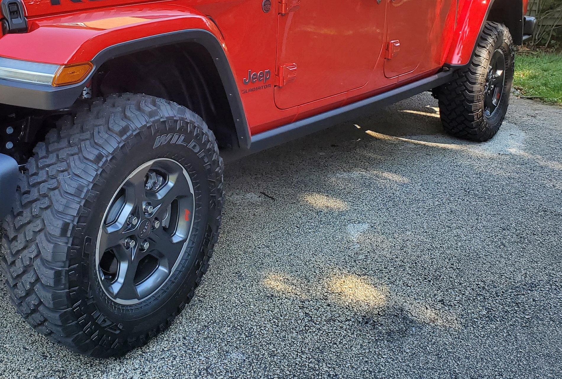 Jeep Gladiator 4 Gladiator Rubicon wheels + tires 20190728_100904