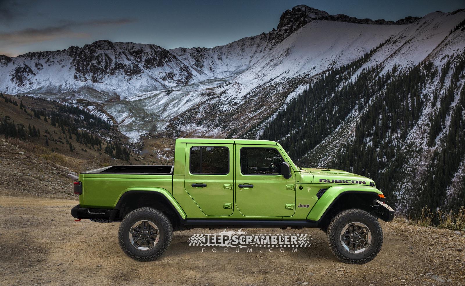 Jeep Gladiator JT Rubicon Rendering JT Rubicon Rendering-mojito