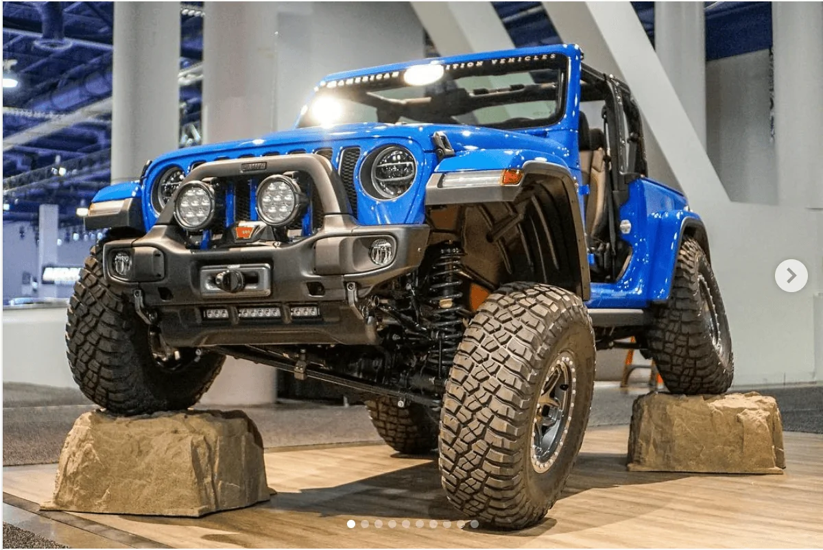 Jeep Gladiator SEMA 2018 Screen Shot 2018-10-31 at 12.21.20 PM