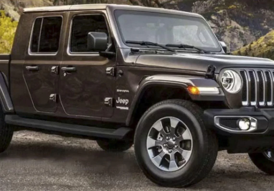 Jeep Gladiator Jeep Gladiator Pickup Truck (JT) Spy Pics and Videos! 2019-Jeep-Wrangler-picku