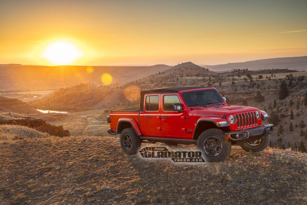Jeep Gladiator **2020 Jeep Gladiator official pics and specs** 2020-Jeep-Gladiator-JT-Pickup-3