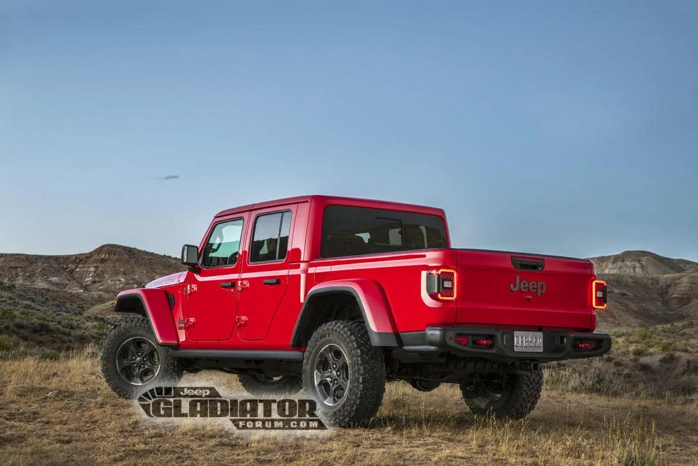 Jeep Gladiator **2020 Jeep Gladiator official pics and specs** 2020-Jeep-Gladiator-JT-Pickup-2