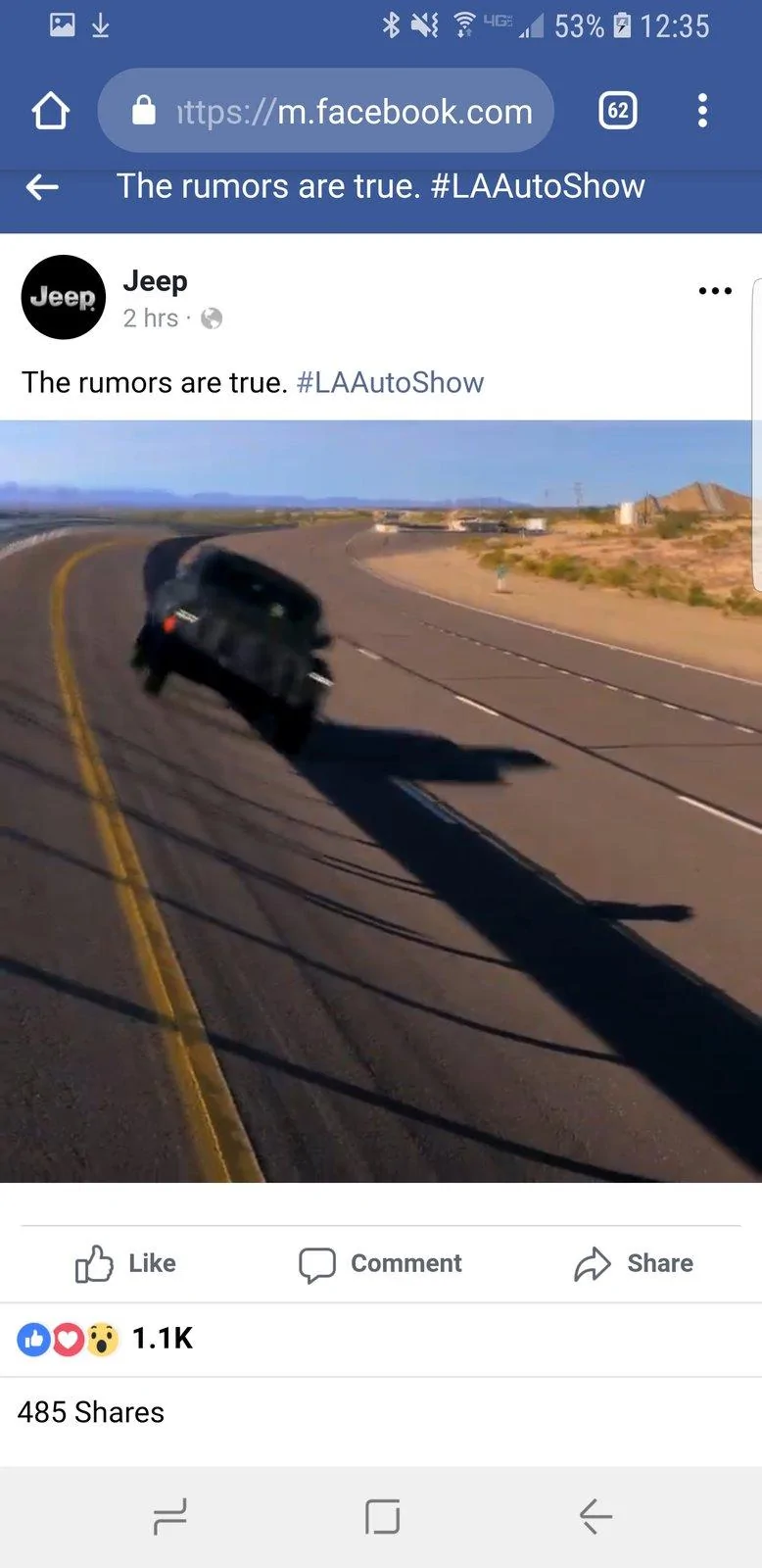 Jeep Gladiator Jeep confirms Nov 28 reveal with Jeep Gladiator video teasers Screenshot_20181117-123504_Chrom