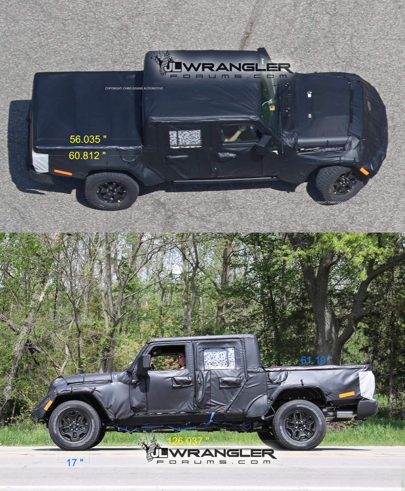 Jeep Gladiator 2018 JLU shows production design. What would you like shared with the JT? 37104879895_e807b3b9ca_o