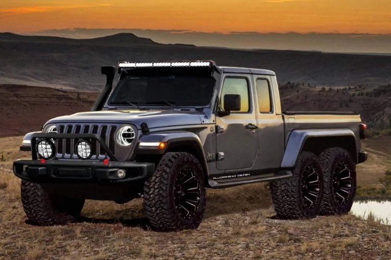 Jeep Gladiator And here's the 6x6 version... 35b9c5e9-jeep-gladiator-6x6-speculative-renderings-1-768x512