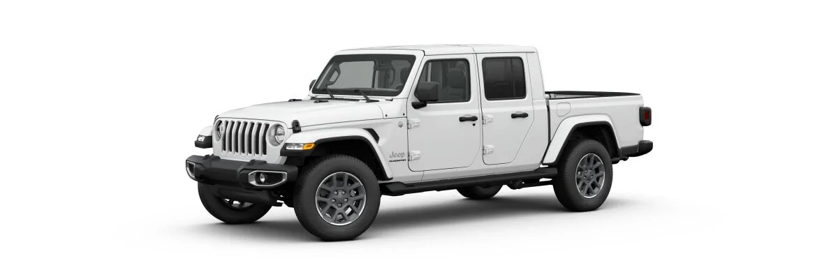 Jeep Gladiator [Updated] 2020 Gladiator Colors Revealed! Gobi, Hydro Blue, Gator Coming Soon Bright-White-Jeep-Gladiator