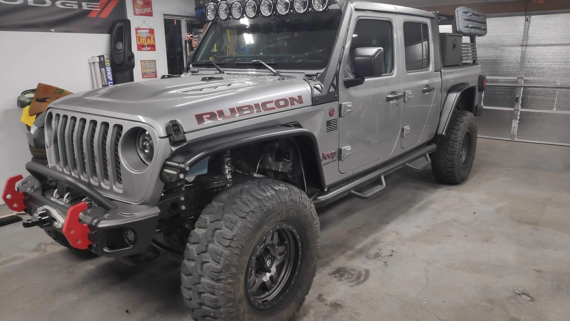 Jeep Gladiator Metalcloak fender install and comparison pics IMG_20191207_194141