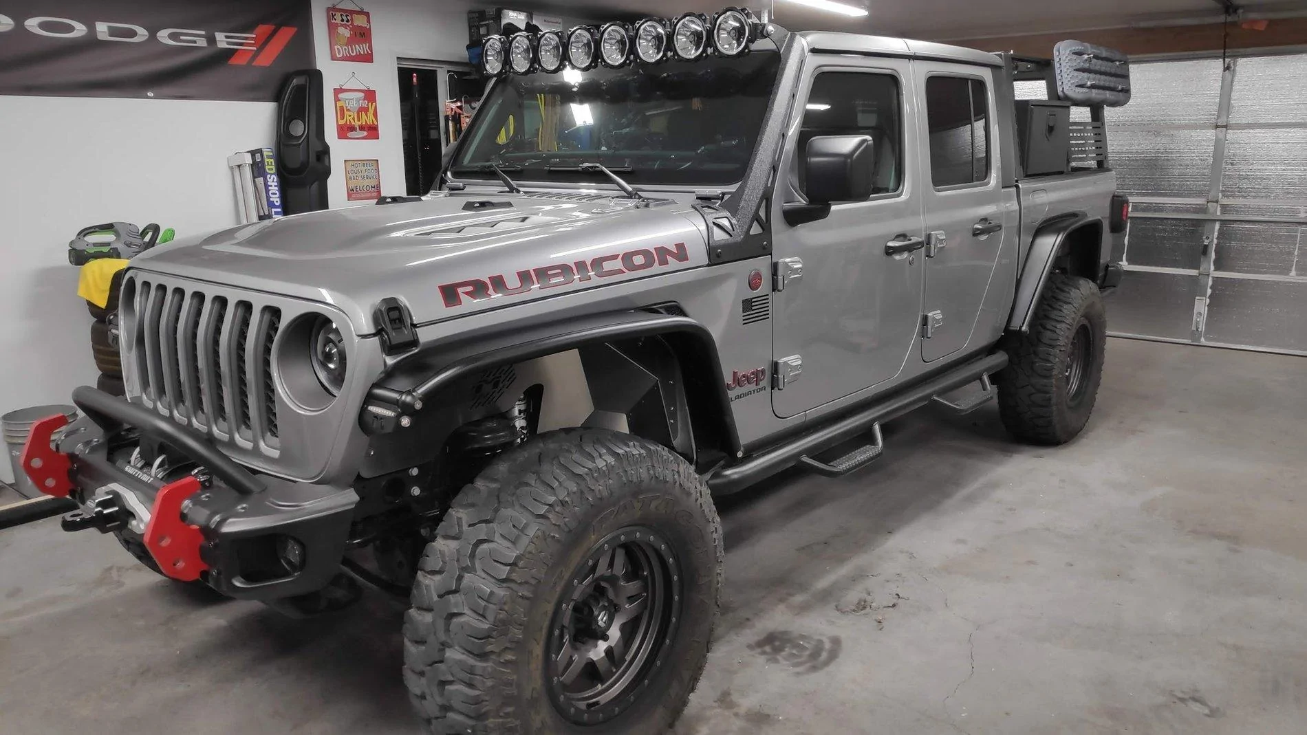 Jeep Gladiator Metalcloak fender install and comparison pics IMG_20191209_185449