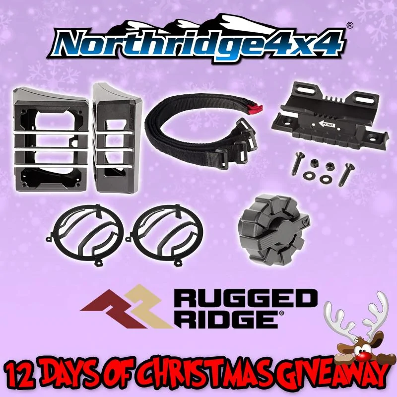 Jeep Gladiator 12 days of Christmas - Daily Giveaway at Northridge4x4 12days-rafflecopter-RuggedRidg