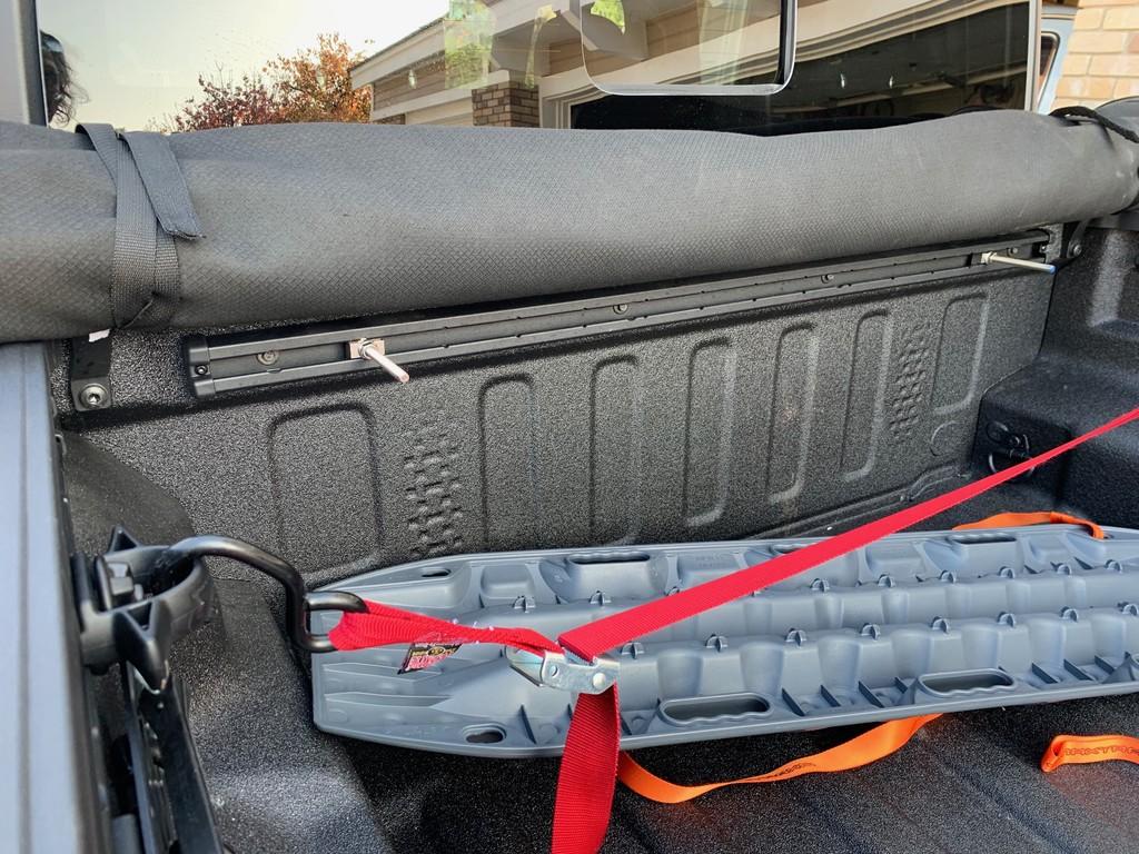 Jeep Gladiator Bed is Done - Setup for Day Wheeling NcOxNx