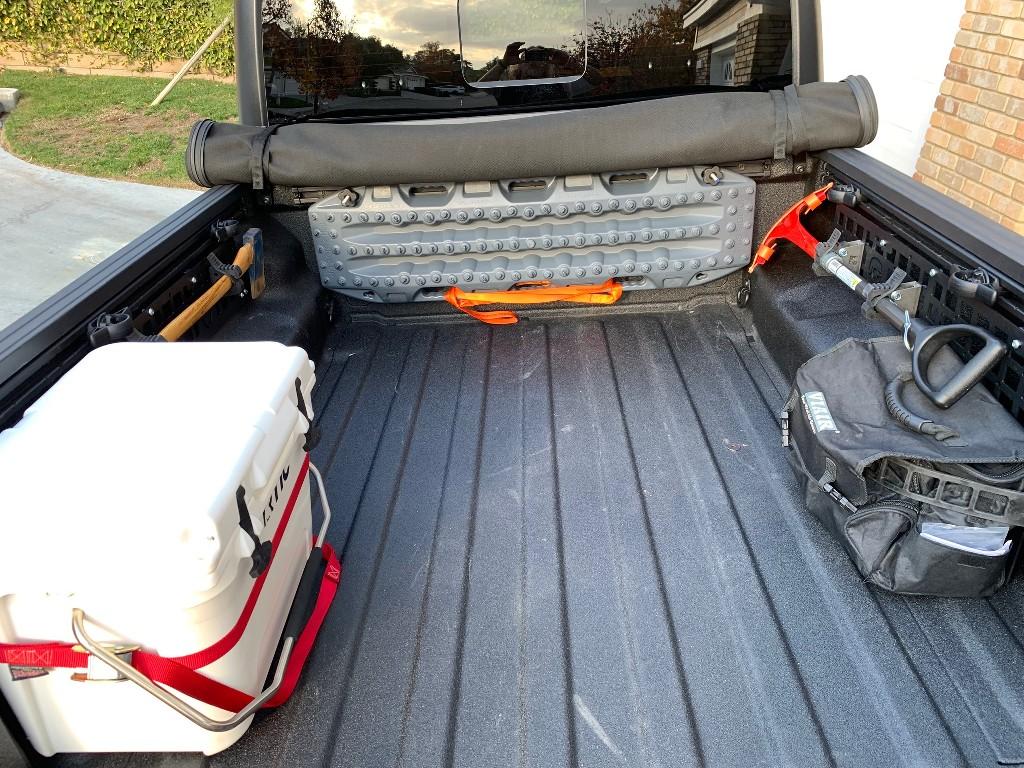 Jeep Gladiator Bed is Done - Setup for Day Wheeling pWuPC2