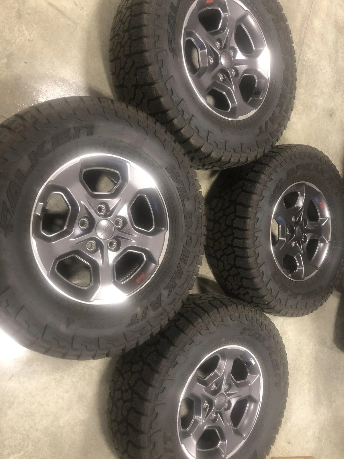 Jeep Gladiator New Gladiator Rubicon Wheels and Falken AT Tires IMG_4730