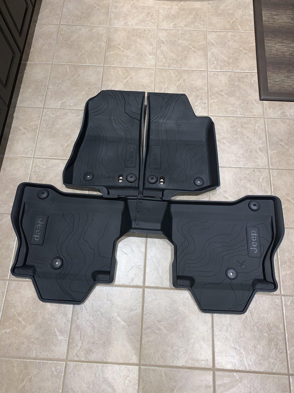Jeep Gladiator Wanted RED lettering slush mats •FOUND• C3682097-82B8-4134-B316-A47DD25DF7EE