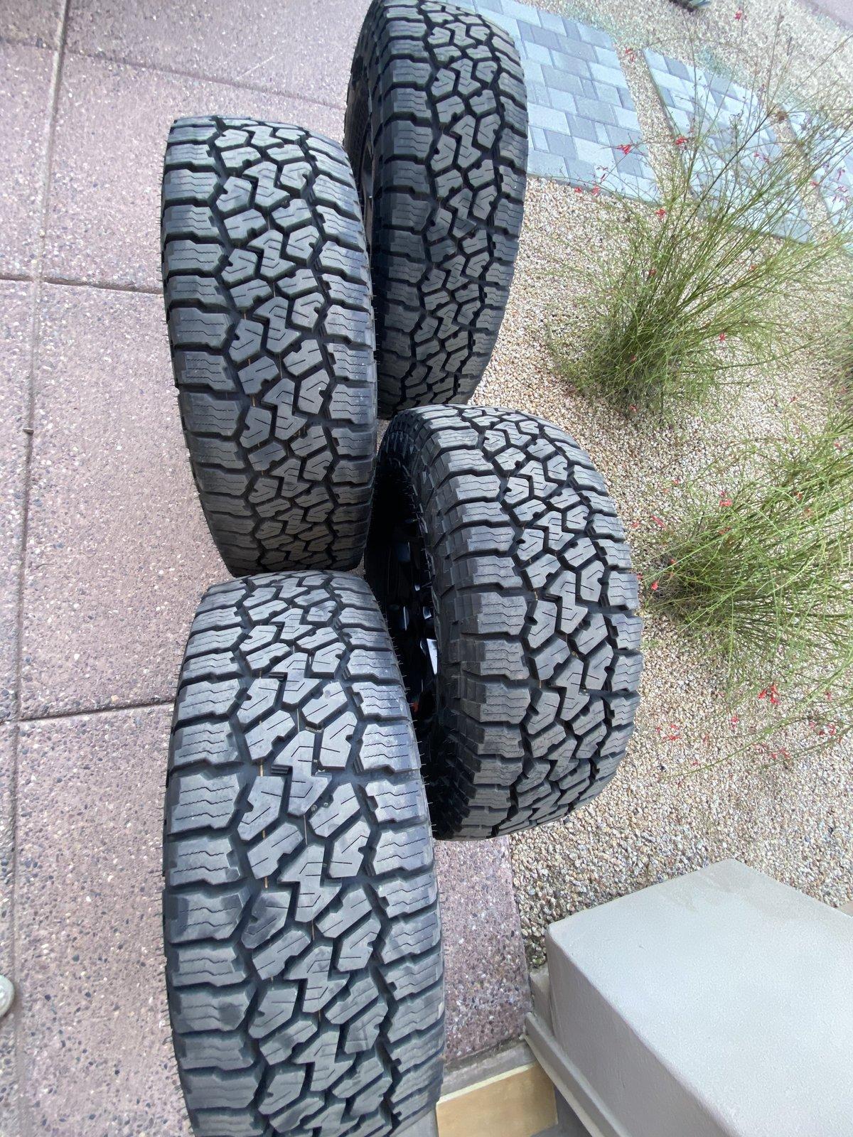 Jeep Gladiator Gladiator Launch Edition Wheels & Tires - set of 4 - Like Brand New IMG_0177