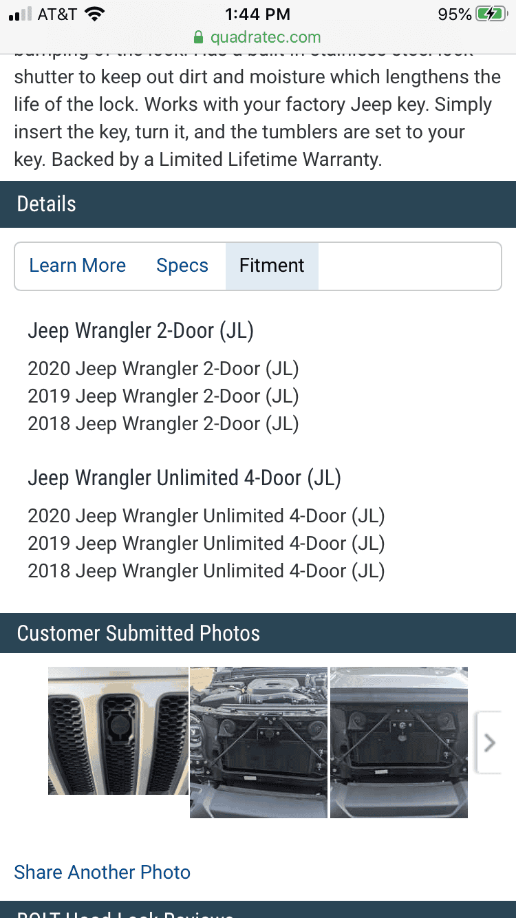 Jeep Gladiator Rear under seat storage box DA76BC17-F2D4-433D-8039-E1572723045F