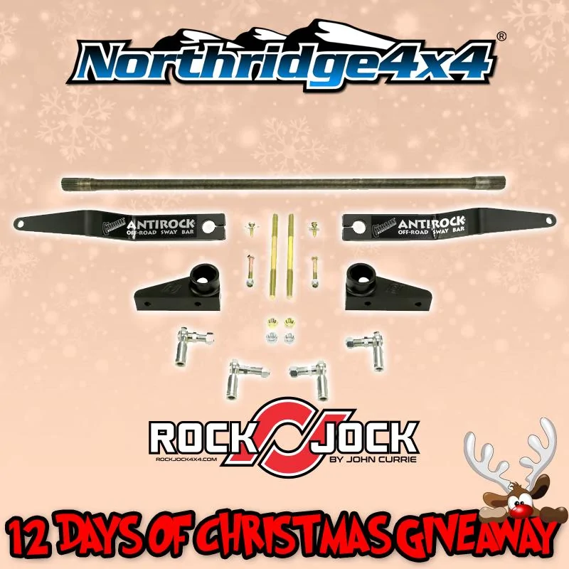 Jeep Gladiator 12 days of Christmas - Daily Giveaway at Northridge4x4 12-days-RockJock