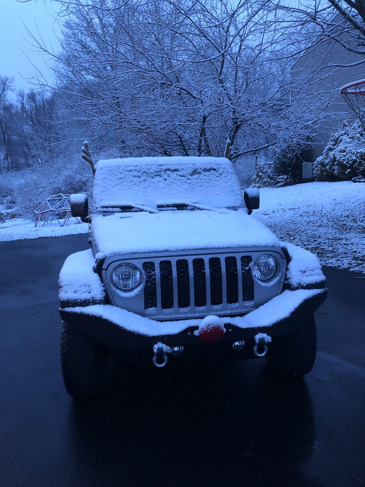 Jeep Gladiator Christmas season, where you put your red nose 24F397BE-15FC-46E6-A477-FEDEA9610C2B