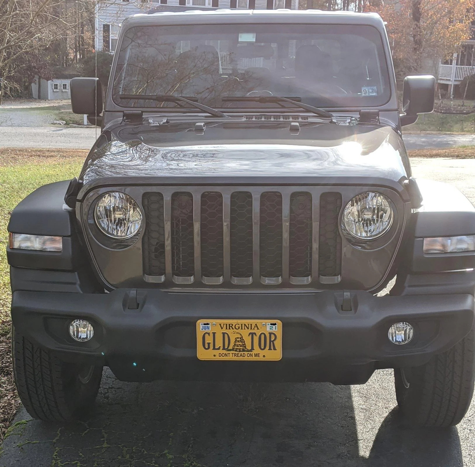 Jeep Gladiator License plate suggestions plat