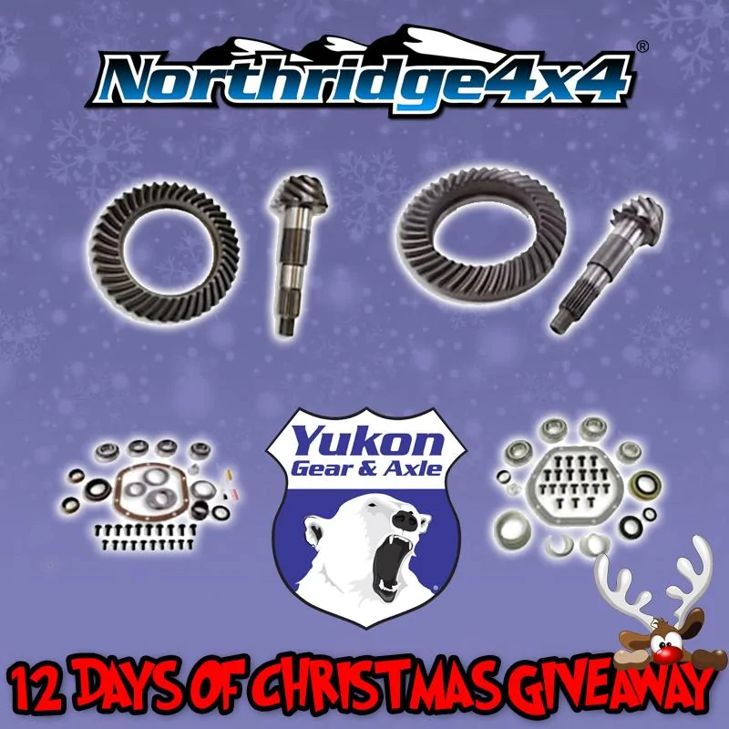 Jeep Gladiator 12 days of Christmas - Daily Giveaway at Northridge4x4 12days-rafflecopter-Yukon