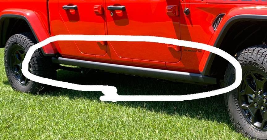 Jeep Gladiator Mopar Rubicon Rock Rails For Sale CDDE1066-3377-4F19-BAF8-07F9C9A7CF7C