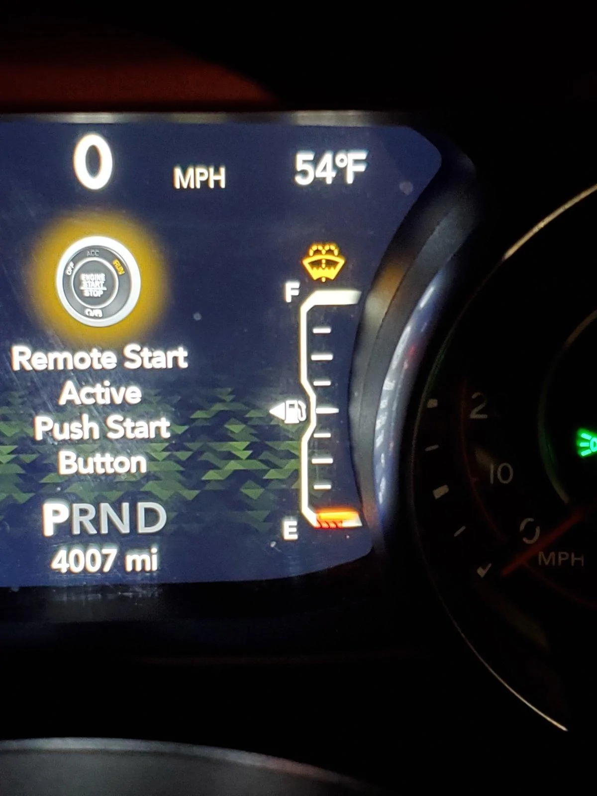 Jeep Gladiator Seat heater/wheel heater not going on with autostart 20191219_225127