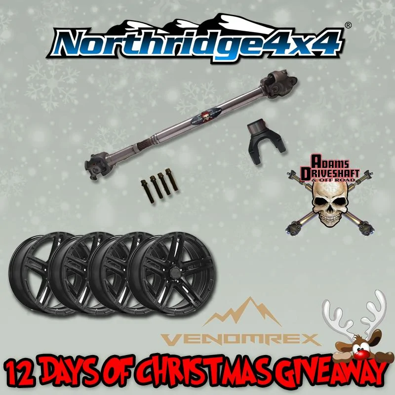 Jeep Gladiator 12 days of Christmas - Daily Giveaway at Northridge4x4 12-days-Adams_Venomrex