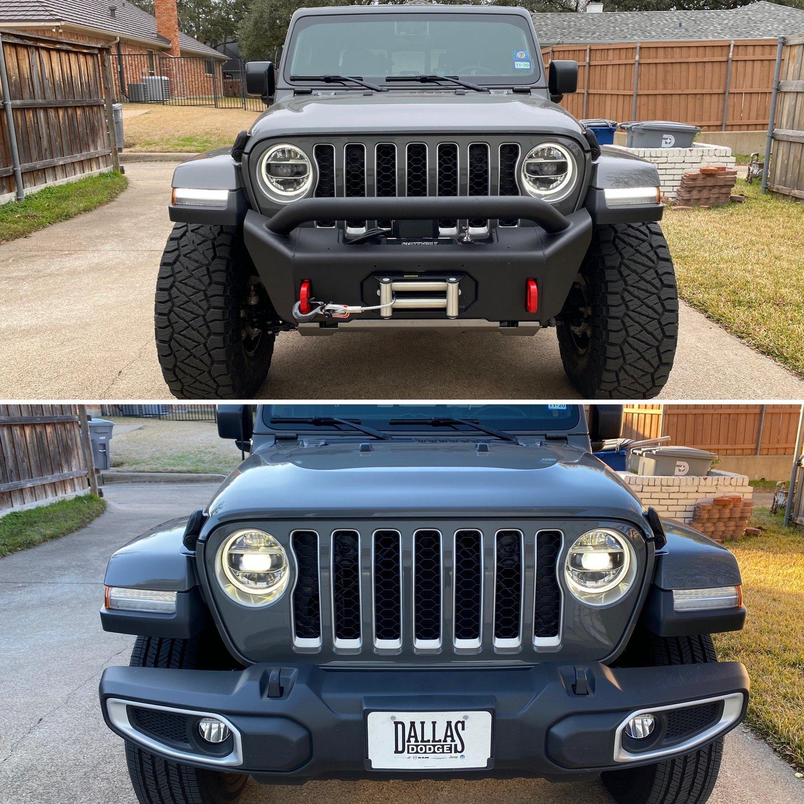 Jeep Gladiator BUMPERS! 83610CCF-6F03-4DD4-BC7C-79289774F673