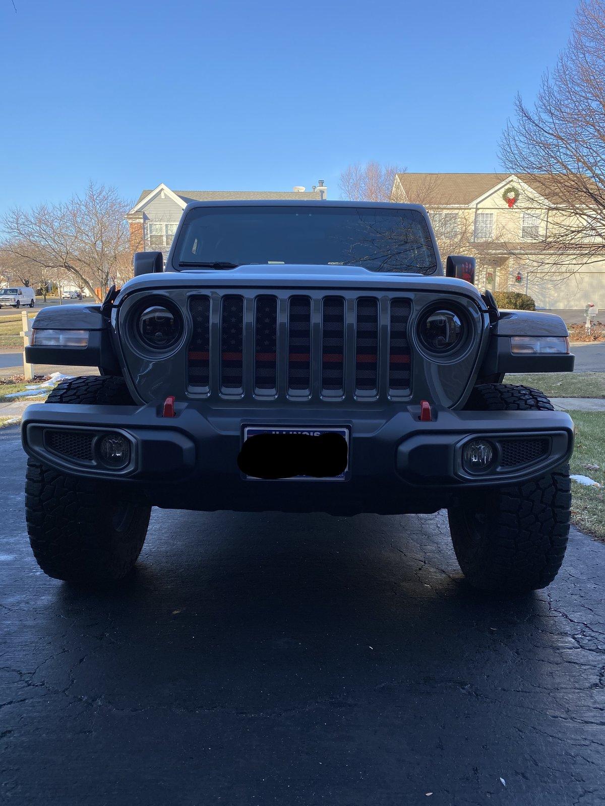 Jeep Gladiator LED headlight help Glad one