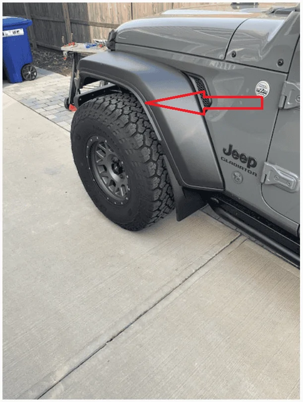 Jeep Gladiator Weathertech Mud Flaps Capture1