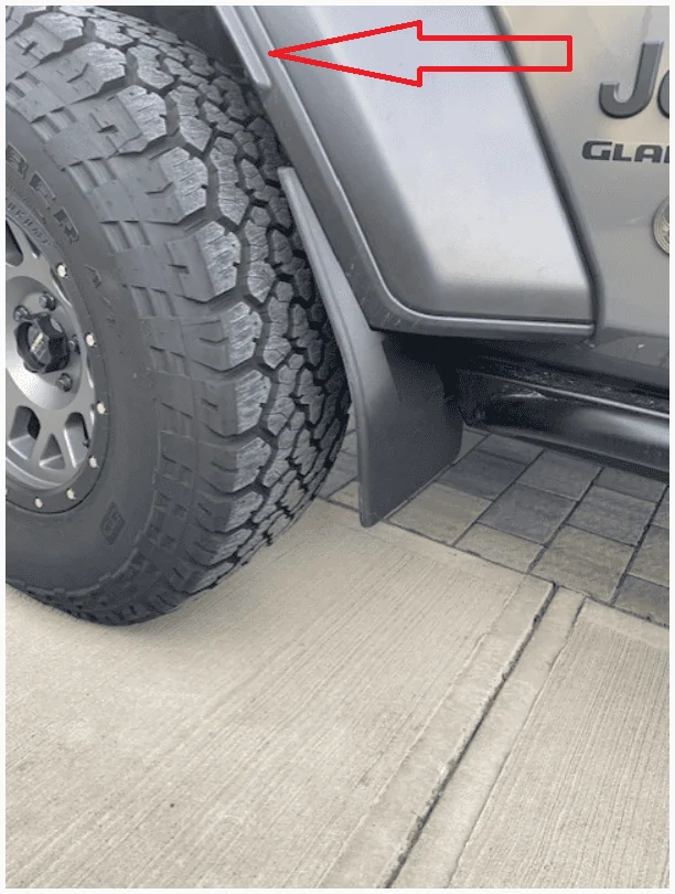 Jeep Gladiator Weathertech Mud Flaps Capture2