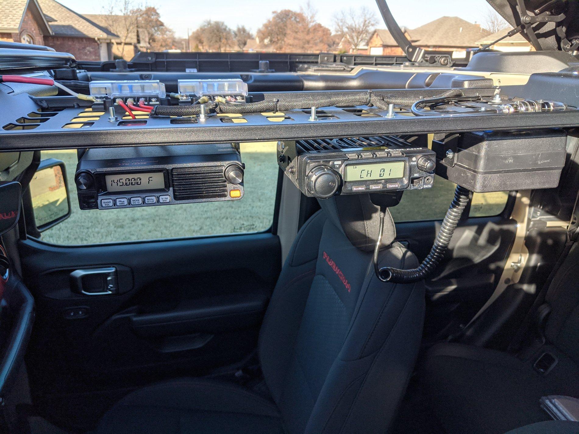 Jeep Gladiator Installing a CB radio IMG_20191222_151010