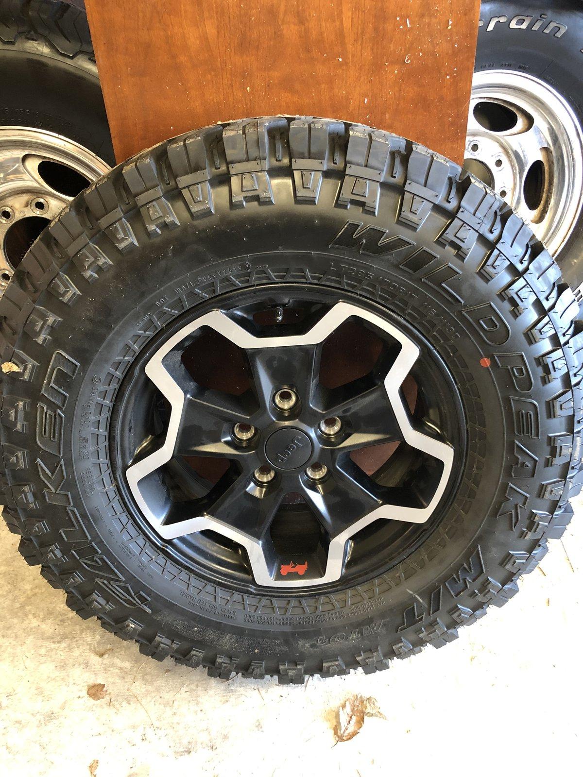 Jeep Gladiator Set of four Rubicon wheels Rubicon Wheel