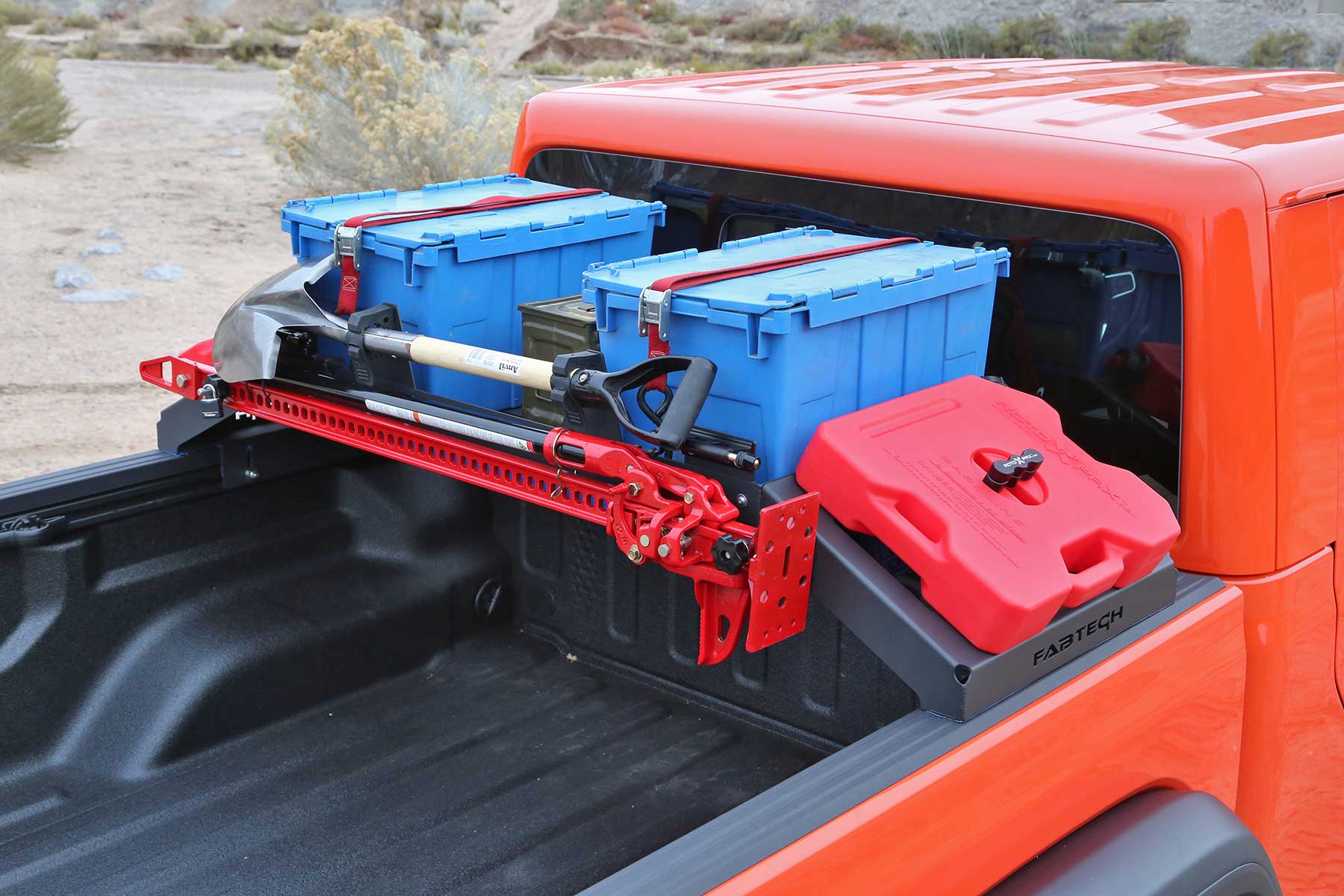 Jeep Gladiator FabTech Bed rack fts24256-beauty-6